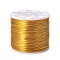 BENECREAT 20 Gauge (0.8mm) Aluminum Wire 770FT (235m) Anodized Jewelry Craft Making Beading Floral Colored Aluminum Craft Wire - Light Gold