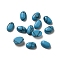 Synthetic Turquoise Cabochons, Oval, 6x4x2~3mm