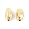 Brass Beads, Rack Plating, Long-Lasting Plated, Lead Free and Cadmium Free, Nuggets, Real 18K Gold Plated, 12.5x8.5x7.5mm, Hole: 1.8mm
