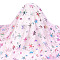 Snowflake Pattern Polyester Lace Fabic, for Clothing Accessories, Pearl Pink, 1500mm
