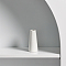 Mini Ceramic Floral Vases for Home Decor, Small Flower Bud Vases for Centerpiece, White, 43x95mm, Hole: 20mm