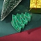 Christmas Theme Plastic Claw Hair Clips, Hair Accessories for Women & Girls, Christmas Tree, 70mm
