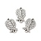 Tibetan Style Alloy Connector Charms, Angel Wings Links, Nickel, Antique Silver, 19x11.5x2mm, Hole: 1.2mm
