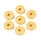 Acrylic Beads, Opaque, Gold, Donut, 14x5mm, Hole: 3.5mm, about 793pcs/500g