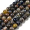 Natural Sodalite Beads Strands, Round, 6mm, Hole: 1mm, about 59~61pcs/strand, 14.96''(38cm)