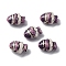 Handmade Porcelain Beads, Fish, Thistle, 17.5~18.5x13~13.5x8.5~9mm, Hole: 1.8mm