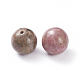 Perles naturelles de rhodonite G-G782-11-2