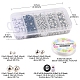 Kit de fabrication de bracelet extensible perlé lettre bricolage DIY-YW0006-05-4