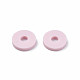 Chapelets de perle en pâte polymère manuel CLAY-R089-6mm-049-5