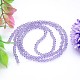 Faceted Bicone Imitation Austrian Crystal Glass Bead Strands G-PH0007-26-6mm-2