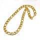 Fashionable 304 Stainless Steel Figaro Chain Necklaces for Men STAS-A028-N019-2