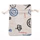 Borse con coulisse in lino&nbsp;CON-PW0001-078A-13-2
