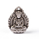 Avalokiteshvara pendentifs en alliage de style tibétain X-TIBEB-ZN-62174-RS-1