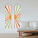 Dekorative Wandteppiche aus Polyester AJEW-WH0399-017-4