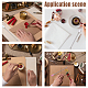 UNICRAFTALE 6Pcs 3 Colors Sealing Wax Mixing Sticks 103mm Stainless Steel Sealing Stamp Stirring Rod Acrylic Crystal Head Wax Seal Stamp Sticks for Sealing Stamp Dissolve Wax STAS-UN0040-05-7