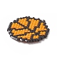 Perline di semi miyuki con motivo a telaio fatto a mano PALLOY-MZ00066-04-3
