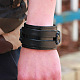 Cordon vachette bracelets large de cordon BJEW-P0001-11B-4