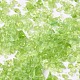Coe 85中型溶融ガラスファインフリット  DIYの創造的な溶融ガラスアート作品  芝生の緑  1.2~2.7mm  約30 G /袋 MRMJ-G012-B-21-2