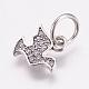 Thai 925 Sterling Silber Charms STER-G018-09P-1
