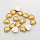 Heart Acrylic Cabochons ACAB-N005-10mm-Y9-1