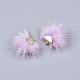 Décorations pendantes de pompon en fausse fourrure de vison FIND-T040-03-2