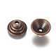 Style tibétain bijoux perles caps TIBE-A1804-R-NR-2
