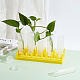 Ahadermaker 1 soporte rectangular de plástico para tubos florales. AJEW-GA0006-43-5