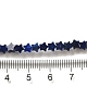 Natürlicher Lapislazuli Perlenstränge G-G085-B02-01-4