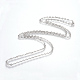 Eisenkabelketten Halskette machen X-MAK-R013-45cm-P-2