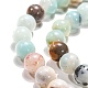 Perles d'amazonite de fleurs naturelles X-Z26N5017-2