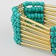 Multi strand Glass Seed Beads Bracelets BJEW-JB01288-01-5