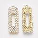 Colgantes de perlas de imitación de plástico abs PALLOY-T071-041-2