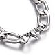 304 Stainless Steel Curb Chain Bracelets BJEW-L634-05E-P-3