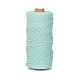 Cordón trenzado de algodón redondo de 100m. PW-WG54274-48-1