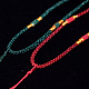 Nylonband Halskette Herstellung NWIR-E028-04A-4
