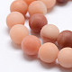 Natürliche rosa Aventurin Perlen Stränge X-G-G716-01-6mm-3