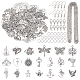 Kit per la creazione di gioielli in metallo fai da te Arricraft DIY-AR0001-42-1