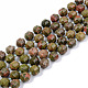 Chapelets de perles en unakite naturelle G-R482-15-10mm-1
