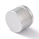 (распродажа с дефектом: царапины) круглые алюминиевые жестяные банки CON-XCP0001-80P-3
