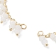 Fabrication de bracelets à maillons en perles de verre faits à la main AJEW-JB01150-30-2