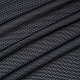 ポリエステル織物  フラットラウンド  ハロウィンDIYキルティング用  ブラック  91.4x160cm DIY-WH0321-01-4