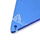 三角形のアクリルミラーにラインストーンを縫い付けます  衣料品アクセサリー  マルチ連リンク  藤紫色  18x33x1.3mm  穴：1.2mm MACR-G065-02C-02-3