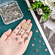 Arricraft 160 pcs bouchons de perles de fleurs FIND-AR0002-99-3
