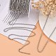 304 Stainless Steel Ball Beaded Chains CHS-K002-11-5