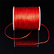 Benecreat 1mm 200m（218ヤード）ナイロンサテンスレッドラテイルトリムコードビーズ用  中国結びマクラメ  ジュエリー作りと縫製-赤 LW-BC0003-19-4