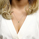 Shegrace rhodié 925 pendentif en argent sterling colliers JN867A-5