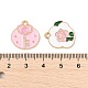 Подвески из сплава с эмалью ко дню святого валентина FIND-M058-01KCG-3