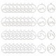 Arricraft 30 pièces 2 styles 201 pendentifs en acier inoxydable STAS-AR0001-69-1