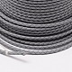 Eco-Friendly Braided Leather Cord WL-E017-3mm-09-2