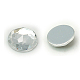 Imitación Taiwan acrílico Diamante de imitación espalda plana cabochons GACR-D003-16mm-01-1